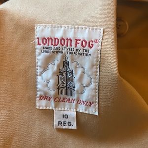 London Fog Classic trench coat
